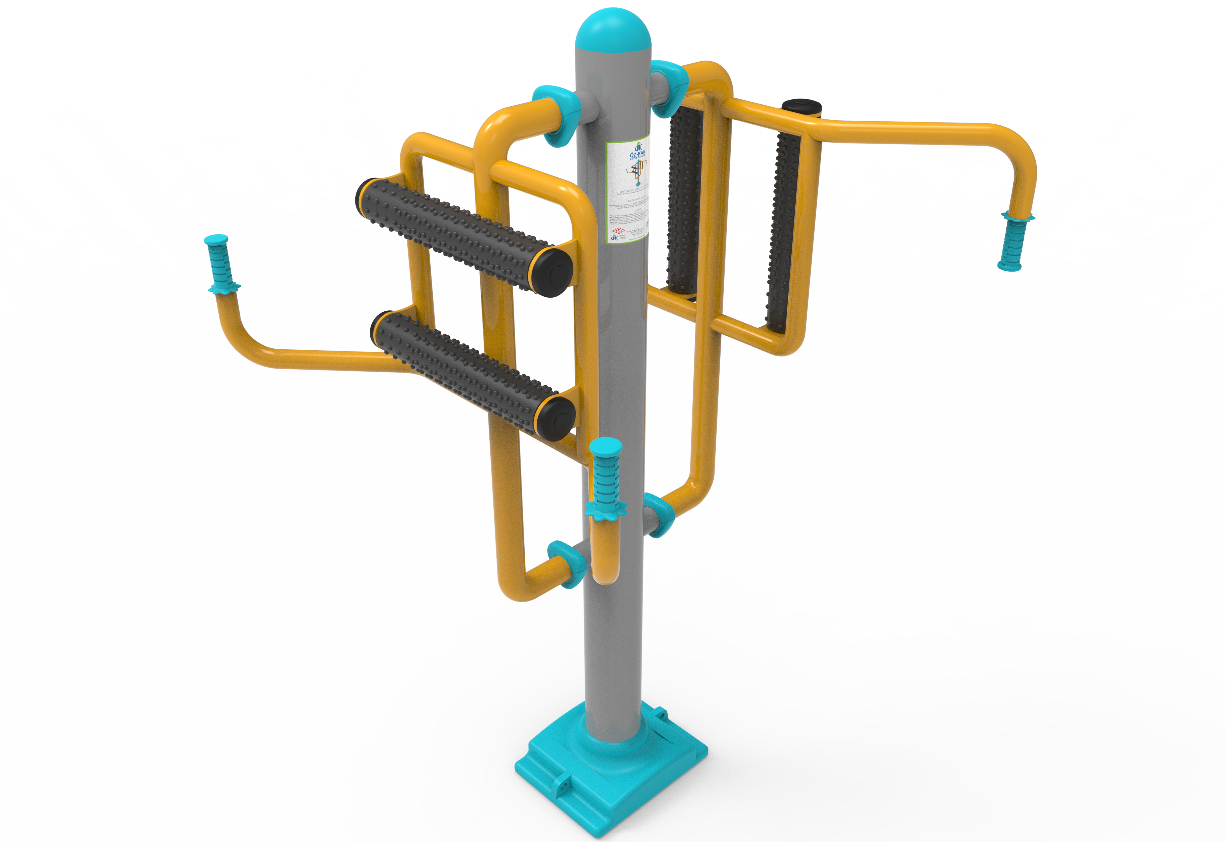 Sirt Masaj Aleti KLF-15 | Dış Mekan Spor Aletleri | Erse Kent Mobilyaları